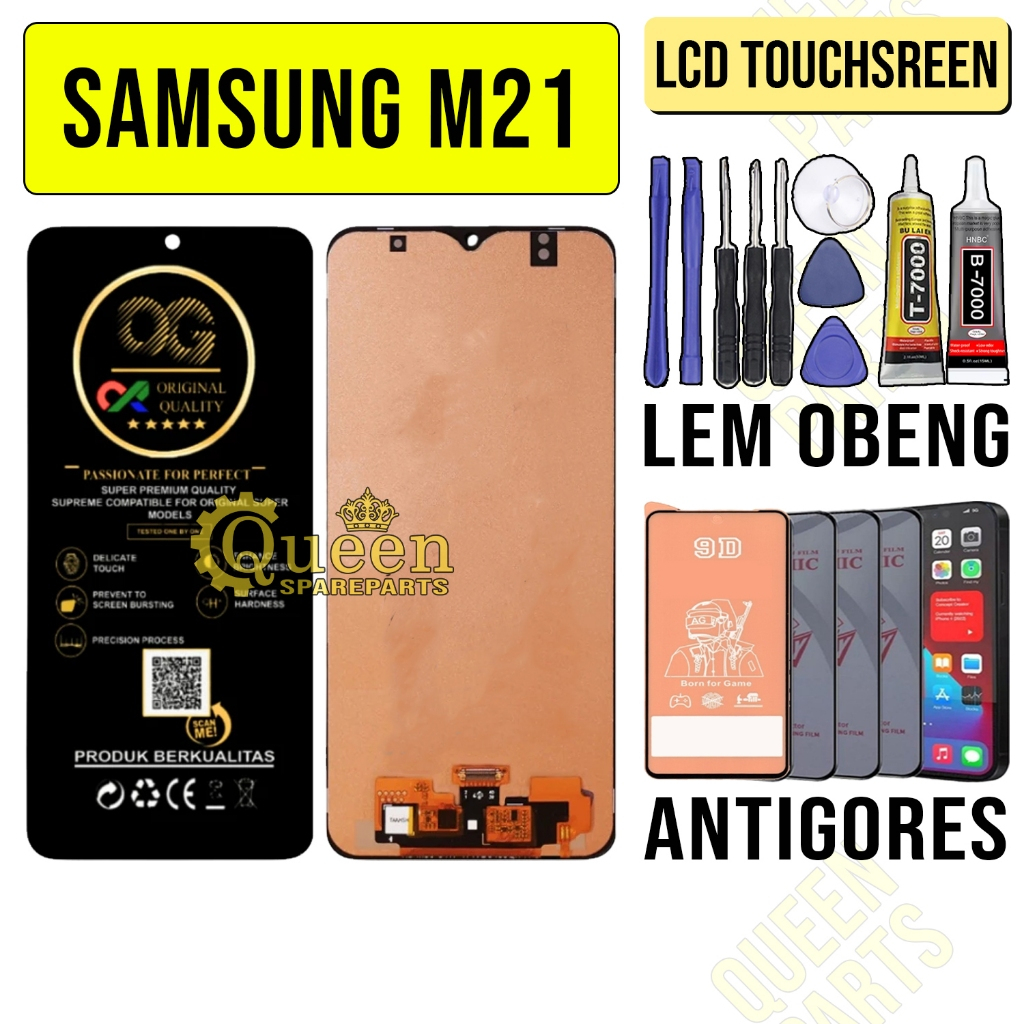 Lcd Touchscreen Samsung M21 Ori Oem Quality Lcd Touchscreen Fullset