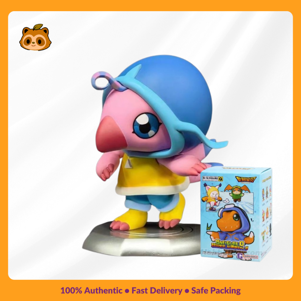 Nookitoys - BN Figure Digimon Biyomon Figurine (Selected, Original, Bukan Blind Box)