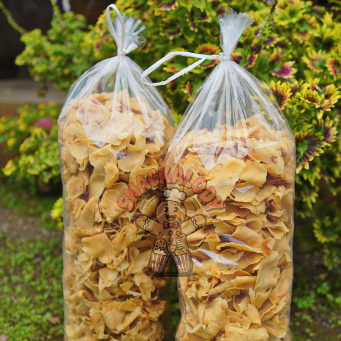 

1KG Keripik Bawang Atos Atos Salatiga | Snackalody Cemilan Gurih Renyah