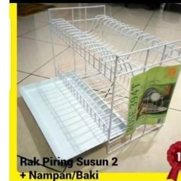Rak Piring  Susun 2 Simbasun Rose 394T (Tray)