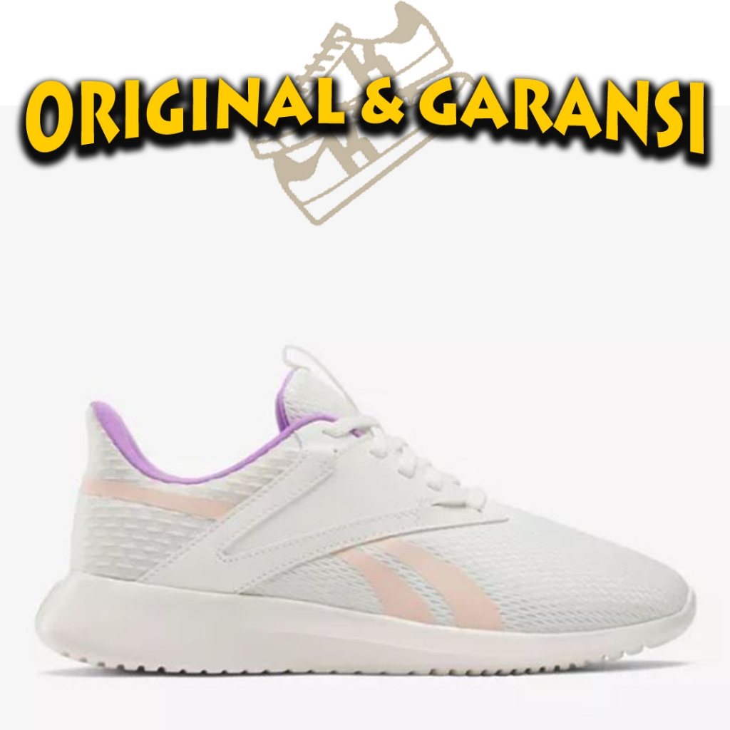 Sepatu Running Wanita Reebok Fluxlite Chalk Original