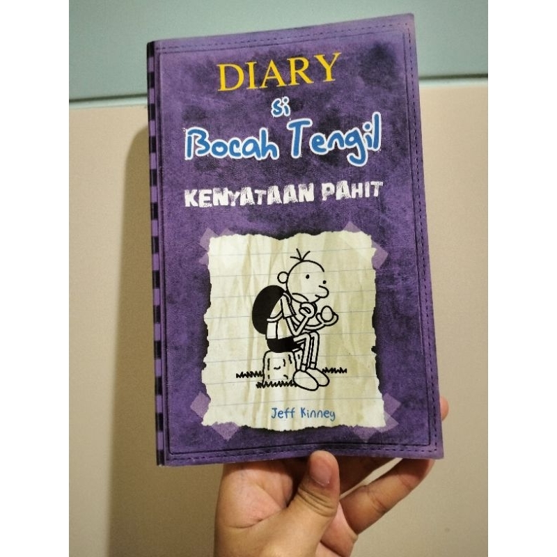 Diary of wimpy kid Novel Terjemahan Indonesia Bekas Thrift Second