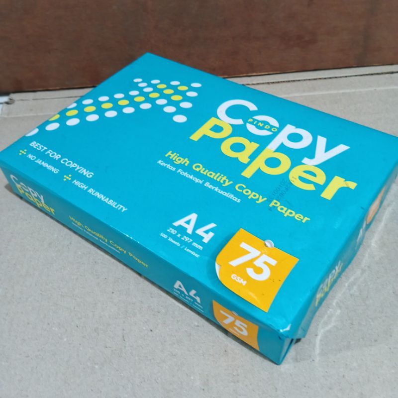 

200 Lembar Kertas HVS A4 75 Gram