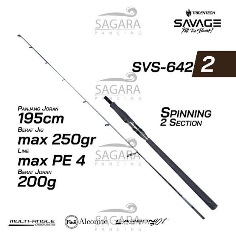 ROD TRIDENTECH SAVAGE SP PE4