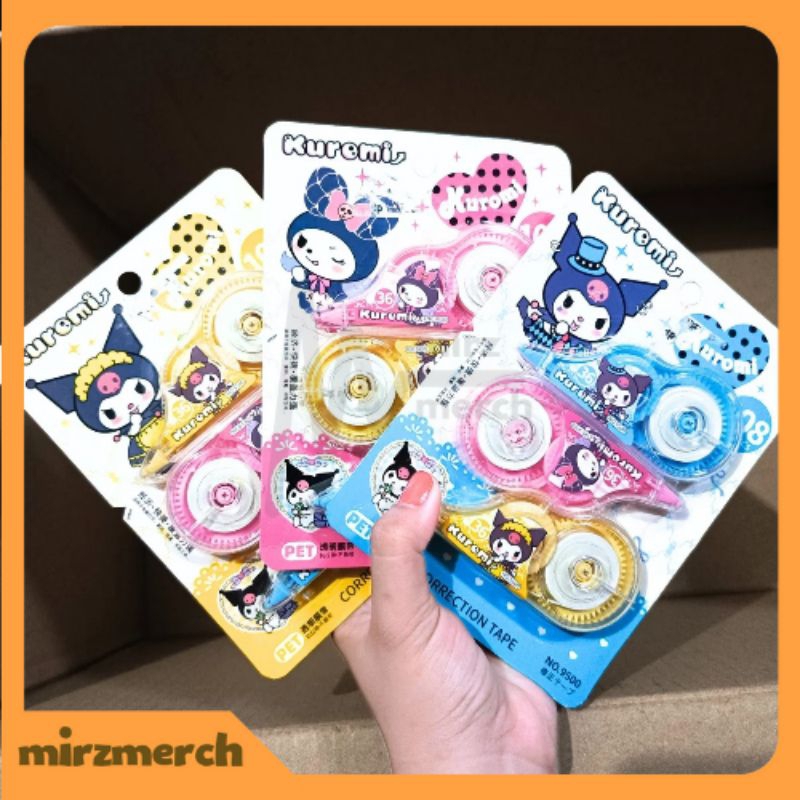 

Correction Tape Sanrio Panjang 36 Meter Tipe-x Kertas 3in1 isi 3 Stationary Perlengkapan Sekolah Anak