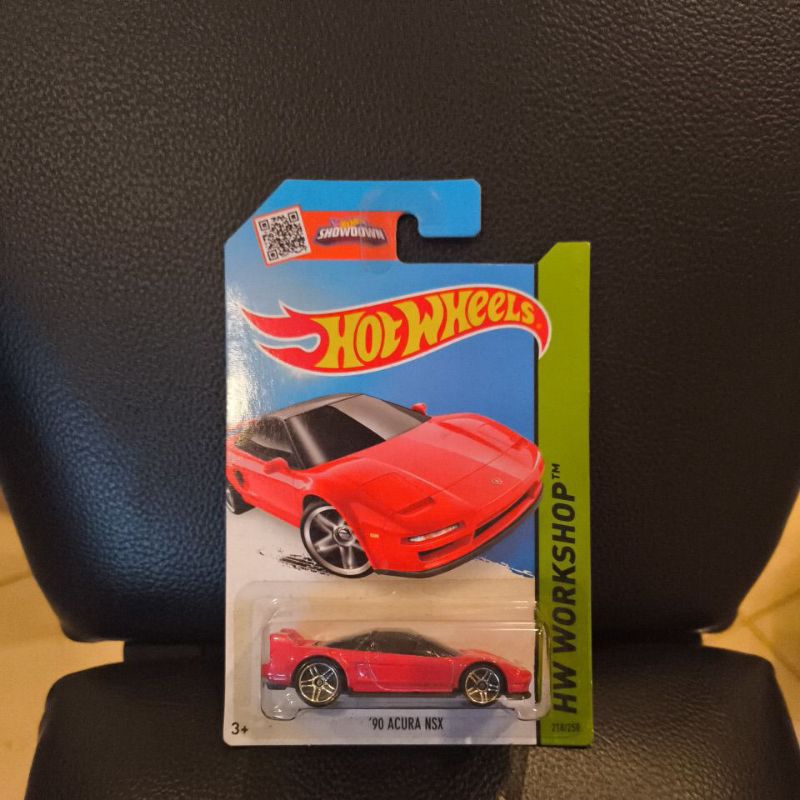 Hot Wheels 1990 Honda NSX Acura NSX HW Workshop 2014 Merah