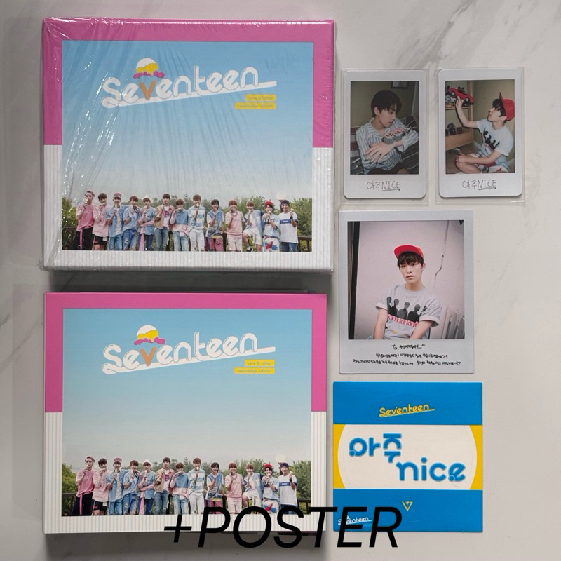 [FIRST PRESS DINO COMPLETE SET] SEVENTEEN SVT 1ST ALBUM REPACKAGE SPECIAL ALBUM LOVE&LETTER FULL SET