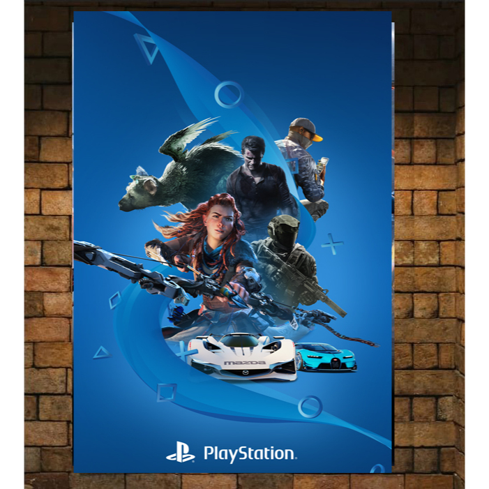 Poster Game Rental PS PlayStation