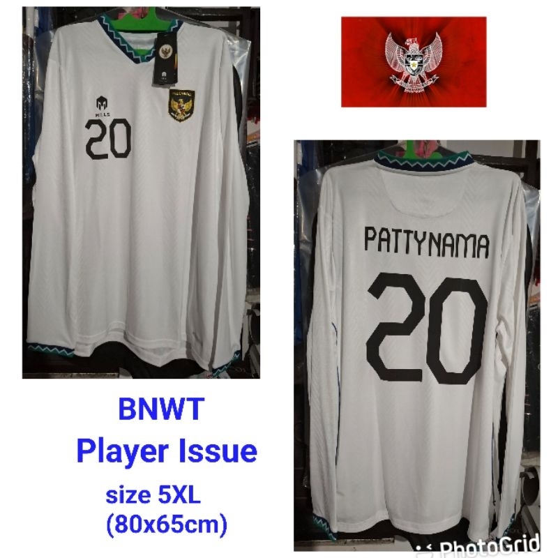 Jersey Timnas Indonesia away 2022/2024, LS, PI, BNWT