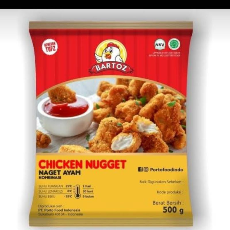 

Nugget Bartos 500gr