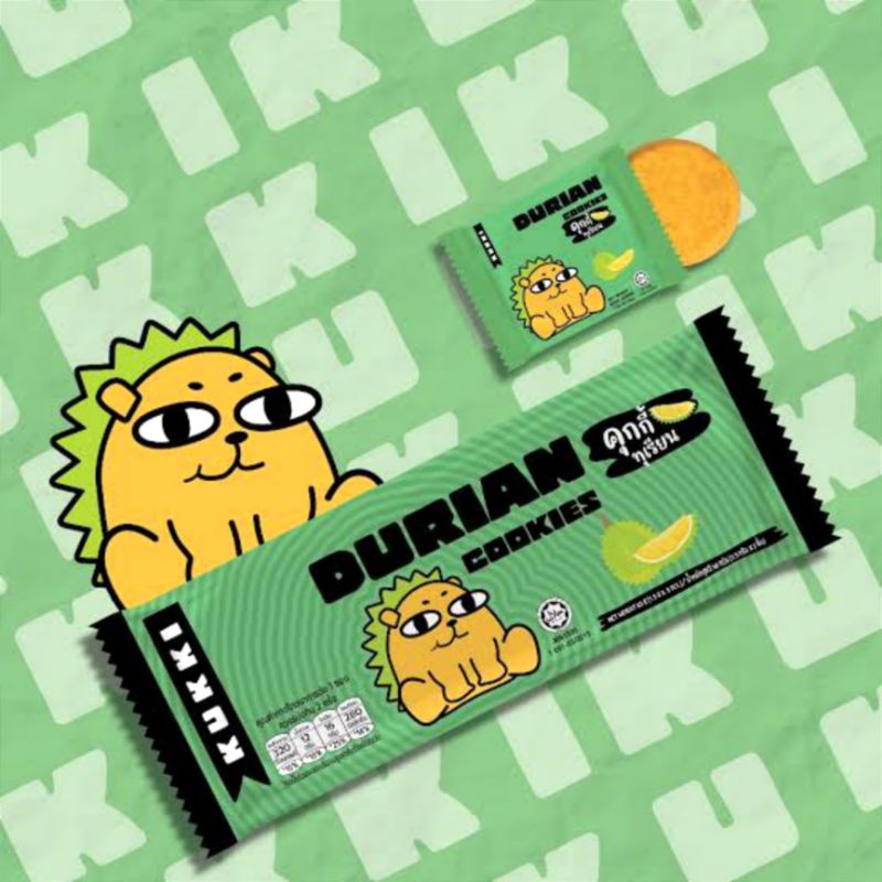 

[Halal] Durian Cookies / Onion Cookies Kukki Snack Thailand