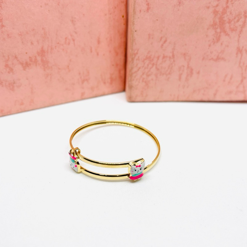 Gelang Bayi Emas Asli kadar 300/6k newborn