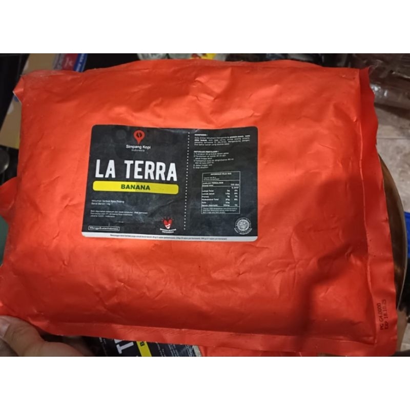 

La Terra powder rasa banana kemasan 1 kg