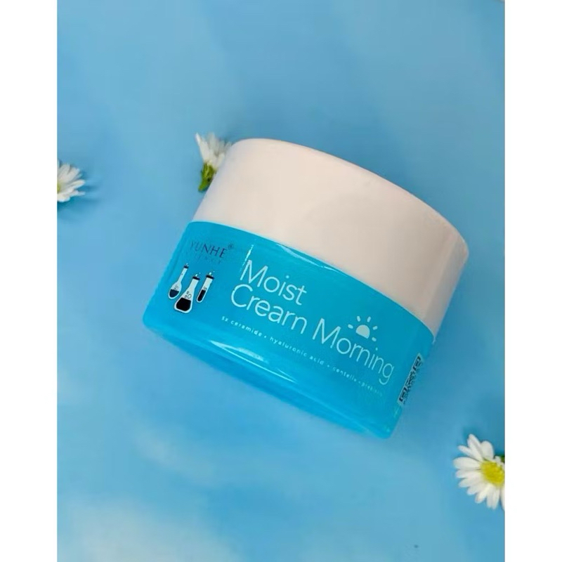 ✅YUNHE SCIENCE✅ Moist Cream Morning | MCM | Pelembab kulit normal | Yunhe Science
