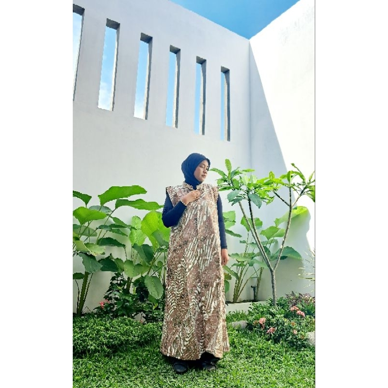 Outer Batik Wanita Gamis