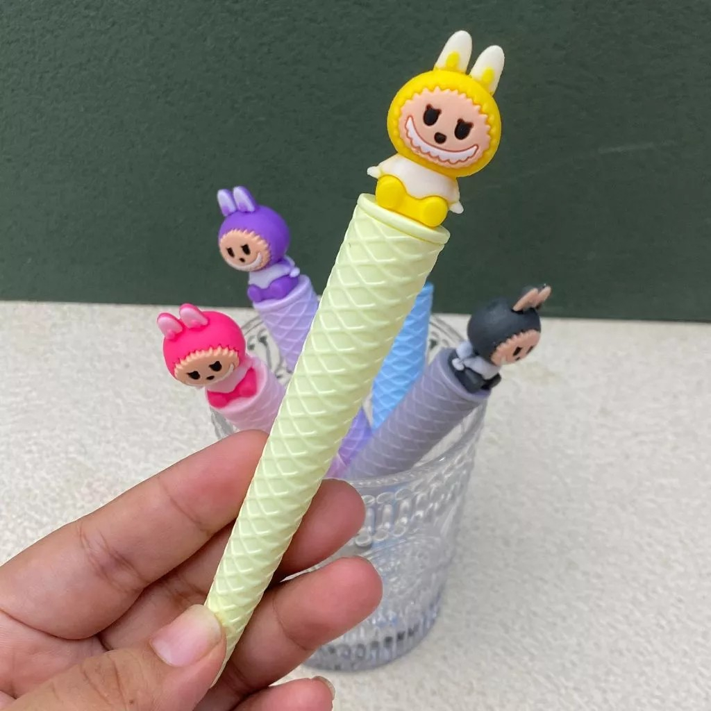 

BOLPEN PENA PEN ICE CREAM CONE LABUBU KRD-643 ALAT TULIS SEKOLAH KEKINIAN