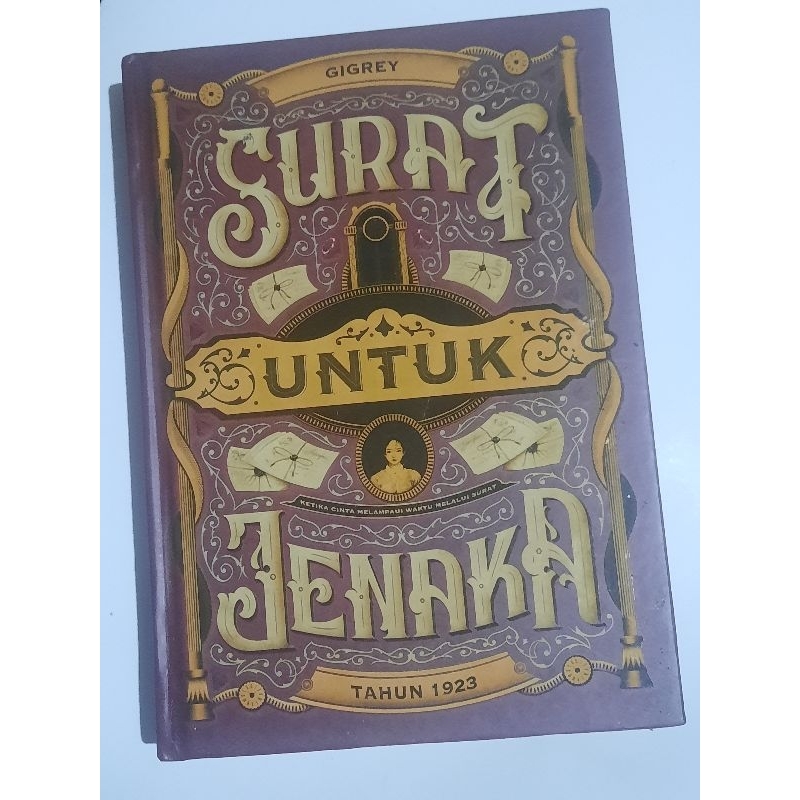 [PRELOVED] NOVEL SURAT UNTUK JENAKA HC HARD COVER ORIGINAL