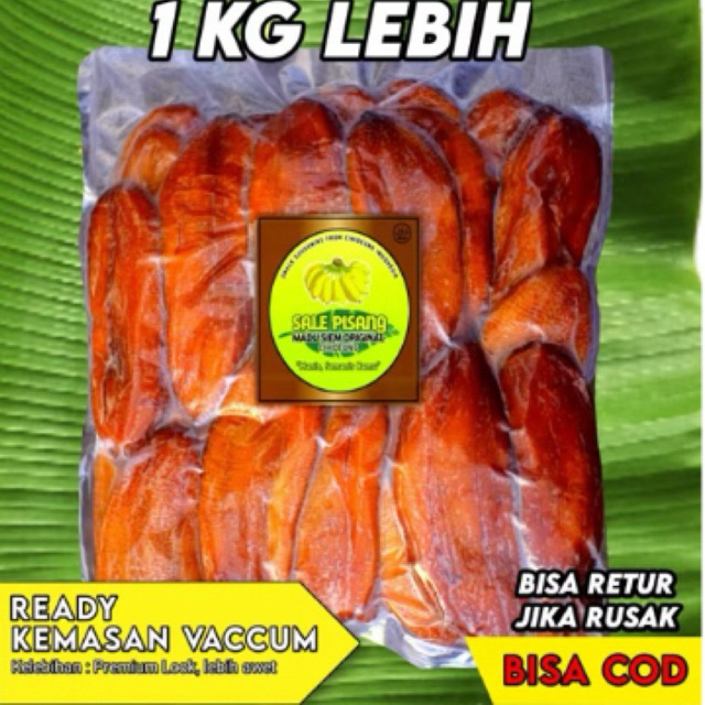 

pisang sale basah madu super legit 500gram