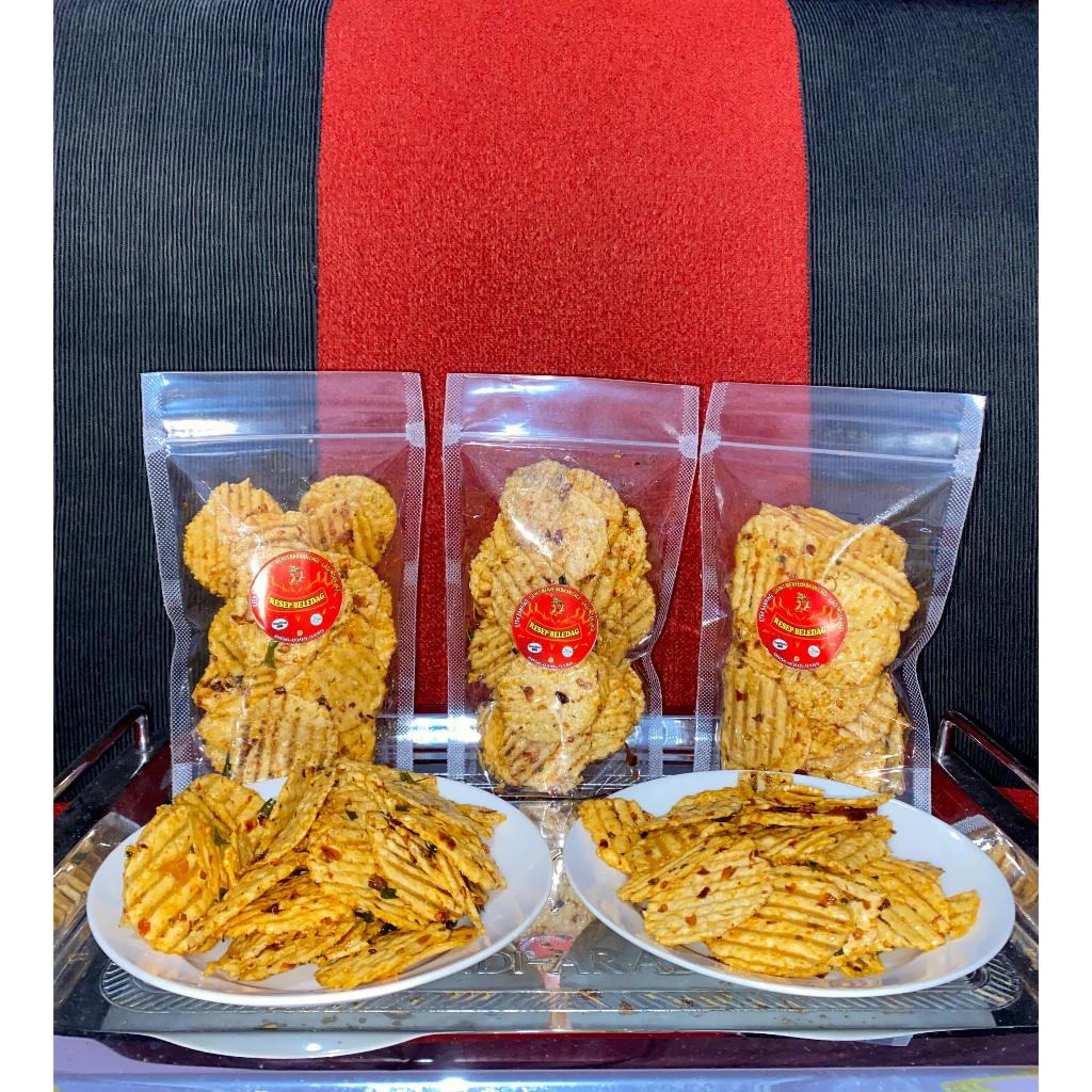 

Cimpring beletrak cemilan kriuk beli 3 gratis 1 cimpring kemasan 55g bumbu melimpah pedas daun jeruk