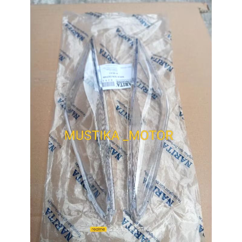 MIKA KACA LAMPU SEN SEIN DEPAN BEAT KARBU SET KIRI KANAN