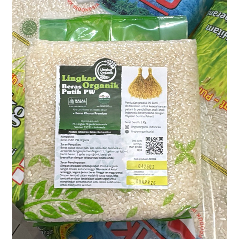 

Lingkar Organik Pandan Wangi 1kg