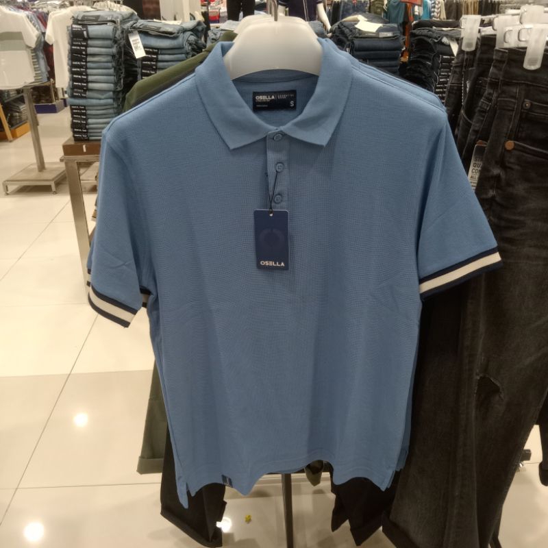 OSELLA KAOS POLO KERAH PRIA ORIGINAL