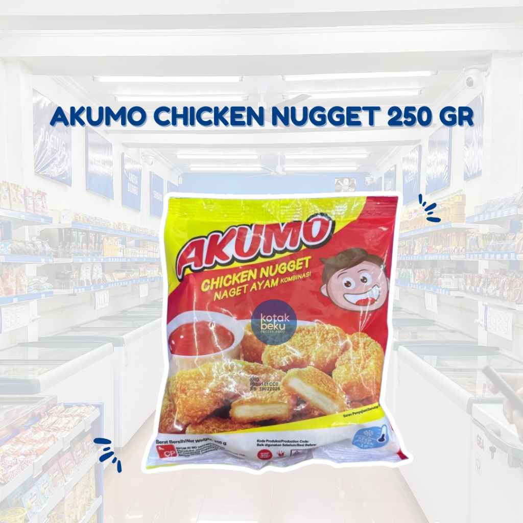 

AKUMO CHICKEN NUGGET 250 GR