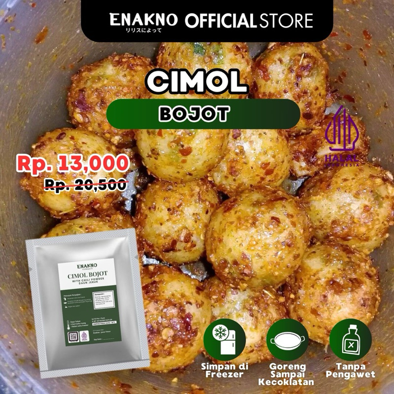 

[ENAKNO] Cimol Bojot Chili Oil