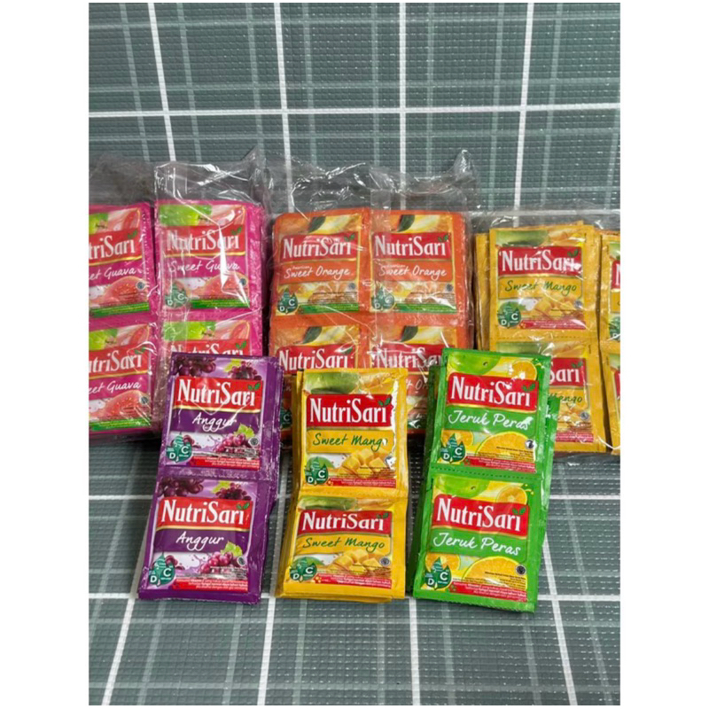 

Nutrisari Sachet (isi 10bungkus)
