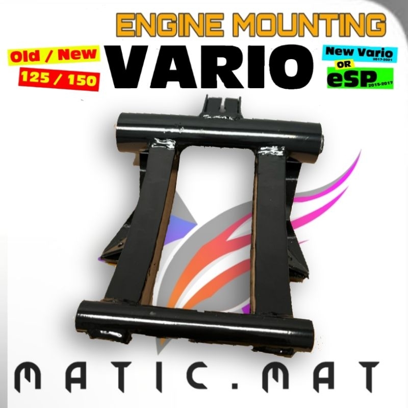 Engine Mounting Custom Mundur Honda Vario 125 Dan Honda Vario 150 / Mounting Vario 125 New
