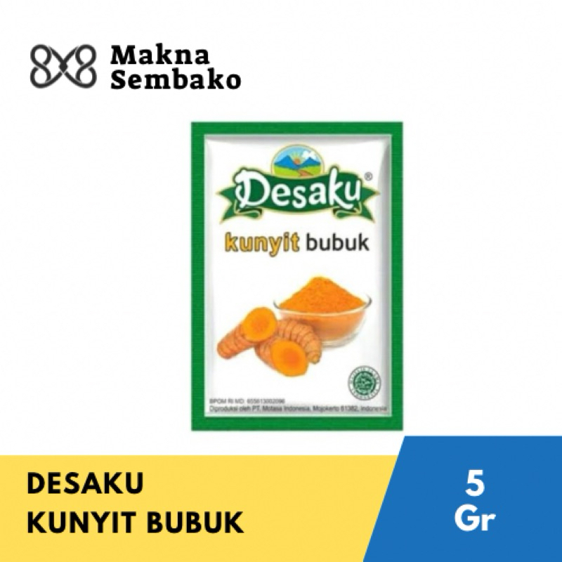 

[PER SACHET] DESAKU KUNYIT BUBUK 5 Gram