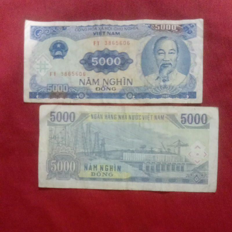 5000 dong Vietnam 1991