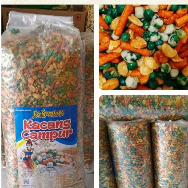 

KACANG MIX JAIPONG /KACANG POLONG MIX