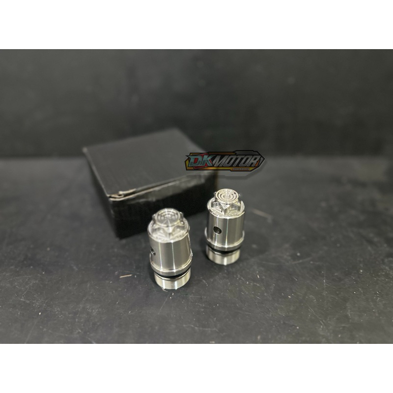 Peninggi Sok Skok Tutup Stainless 304 Stang Stir JRS RGR RJ Diameter As 30 33 pnp Shock Skok Depan N