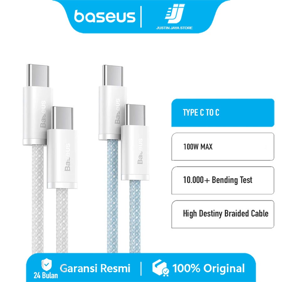 Baseus Kabel Data Type-C Dynamic Fast Charging Type-C To Type-C 100W