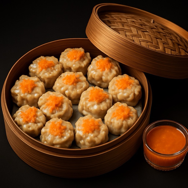 

Ameena Dimsum ayam udang isi 8 pcs dijamin enak