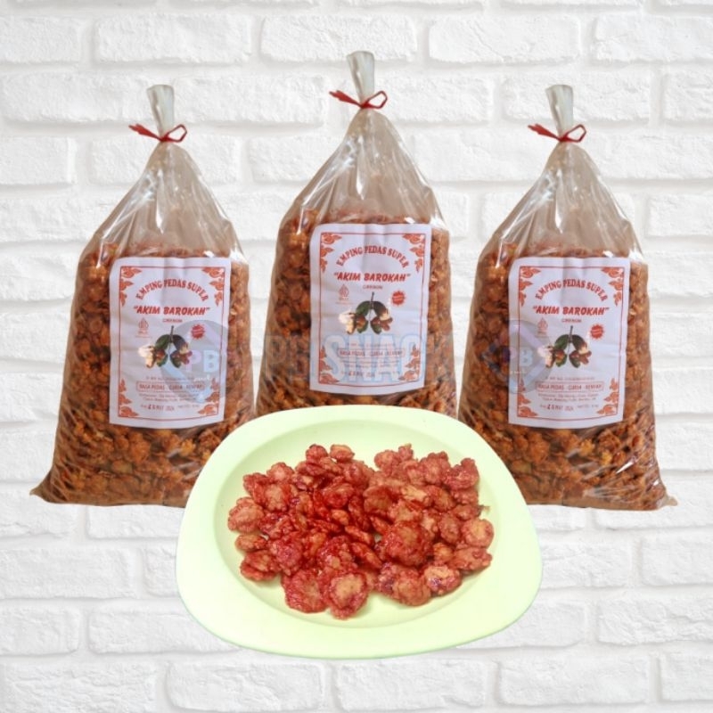 

Emping Melinjo Pedas Manis Barokah 250gr - 1kg