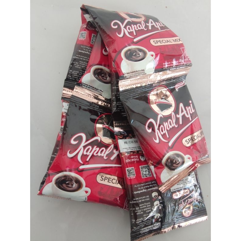 Kopi Kapal Api 1 Renceng / Kapal Api Kemasan Renceng/Kapal Api Spesial Mix Kemasan Renceng