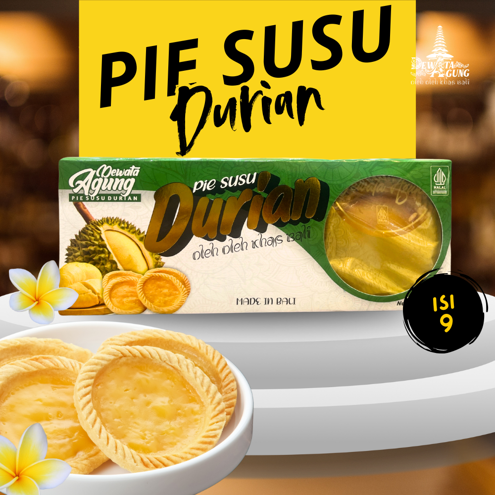

pie susu durian isi 9 oleh oleh khas bali