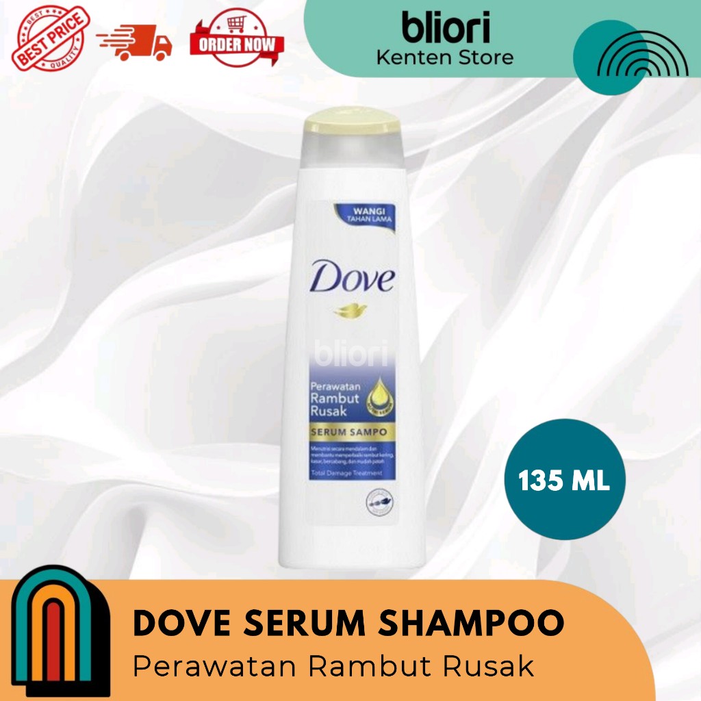 DOVE SHAMPOO Perawatan Rambut Rusak/ SHAMPO mengatasi Rambut Rusak