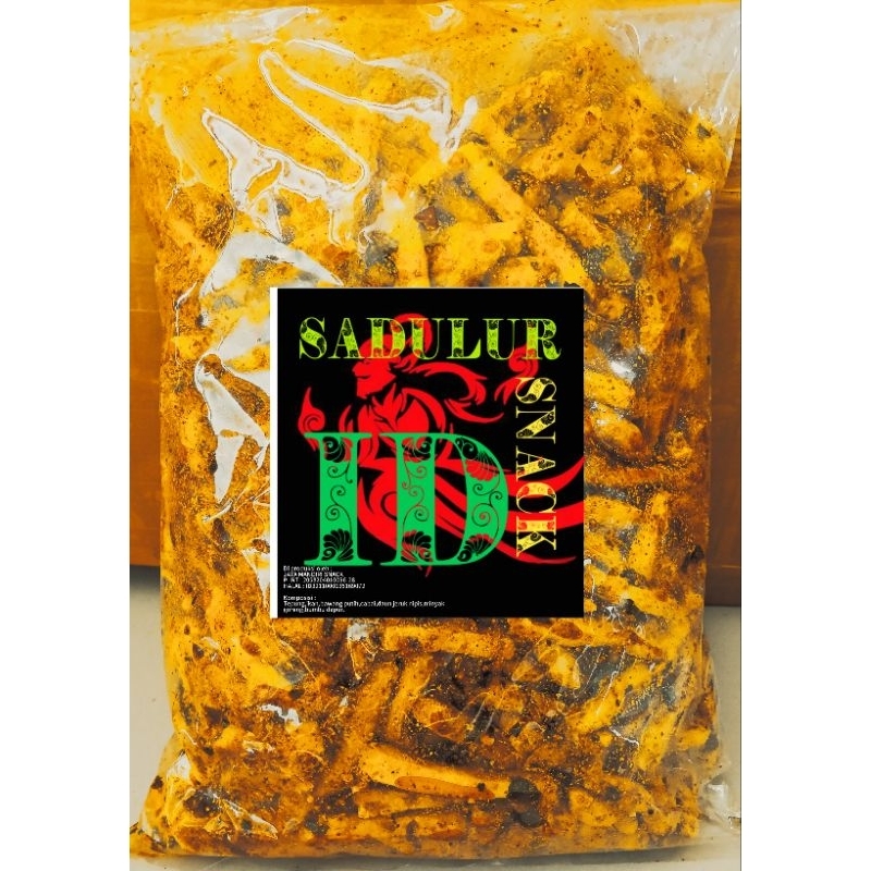

Basreng Stik Pedas Daun Jeruk CIKRUH // BASAH // PEDAS Daun Jeruk 1kg