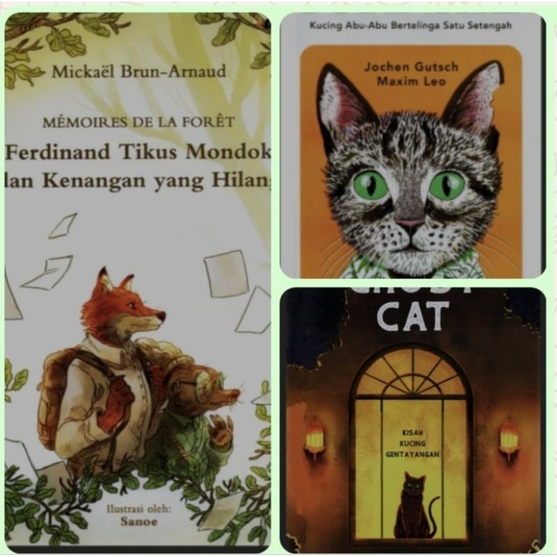 BACA : Frankie / The Ghost Cat / Ferdinand Tikus Mondok dan Kenangan yang Hilang