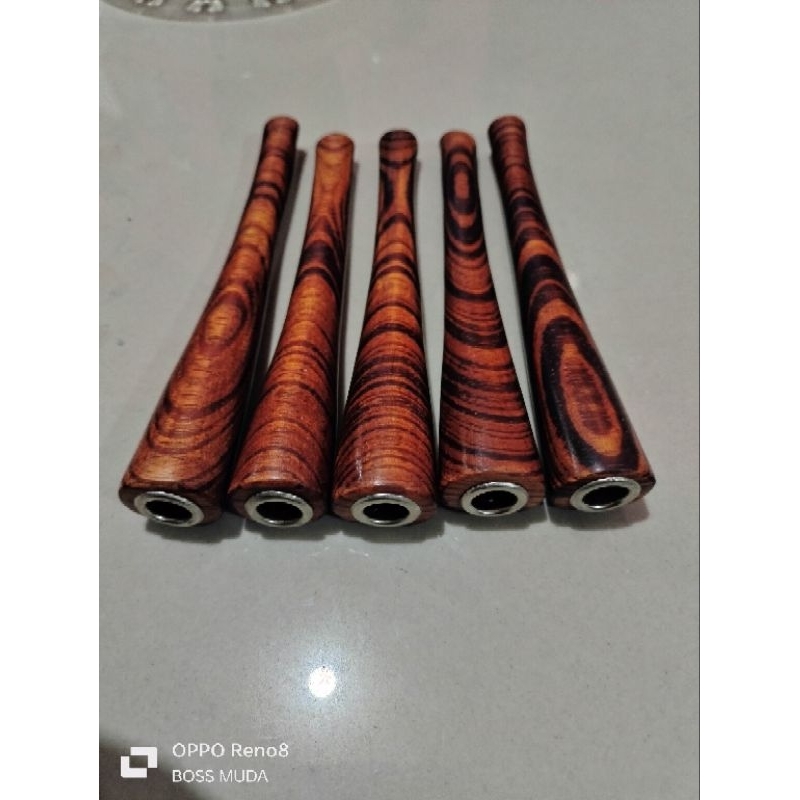 ONCE PIPA KAYU GAHARU ZEBRA MERAH WANGI ASLI BERKUALITAS