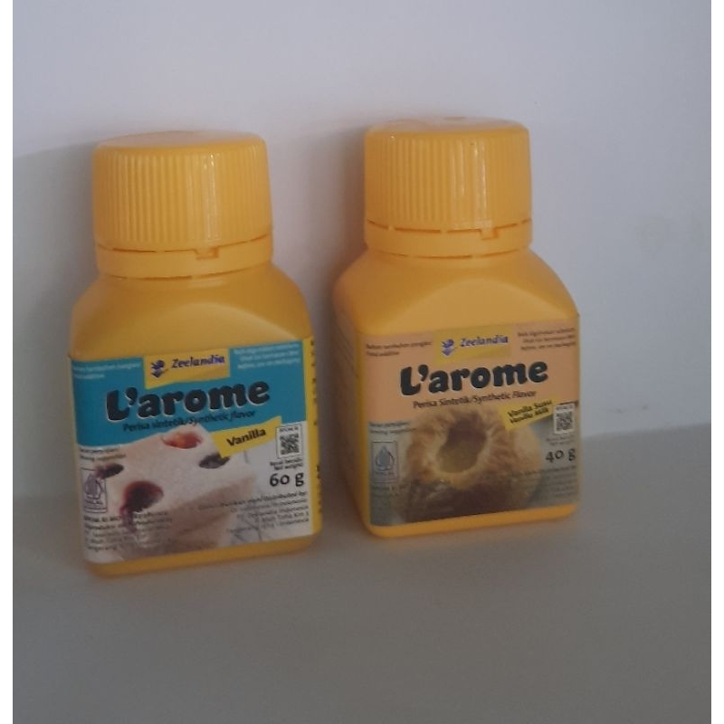 

Zeelandia L'arome Perisa Vanila 60g/ Perisa Vanila Susu 40