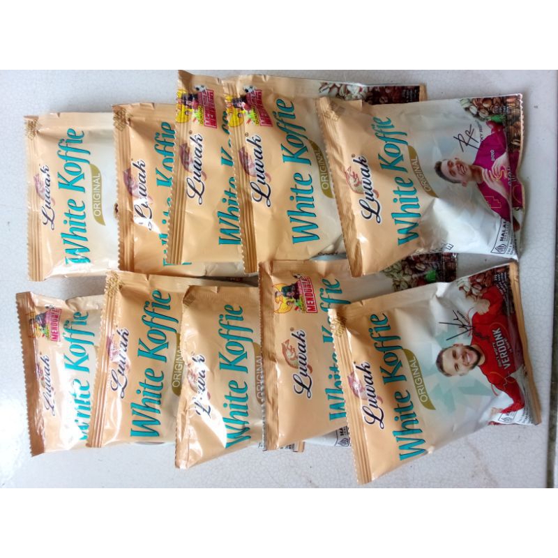 

1 Renceng Luwak white coffe isi 10