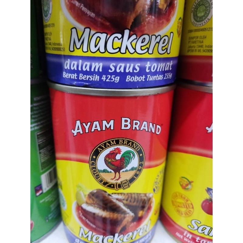 

ayam brand makarel 425 gr