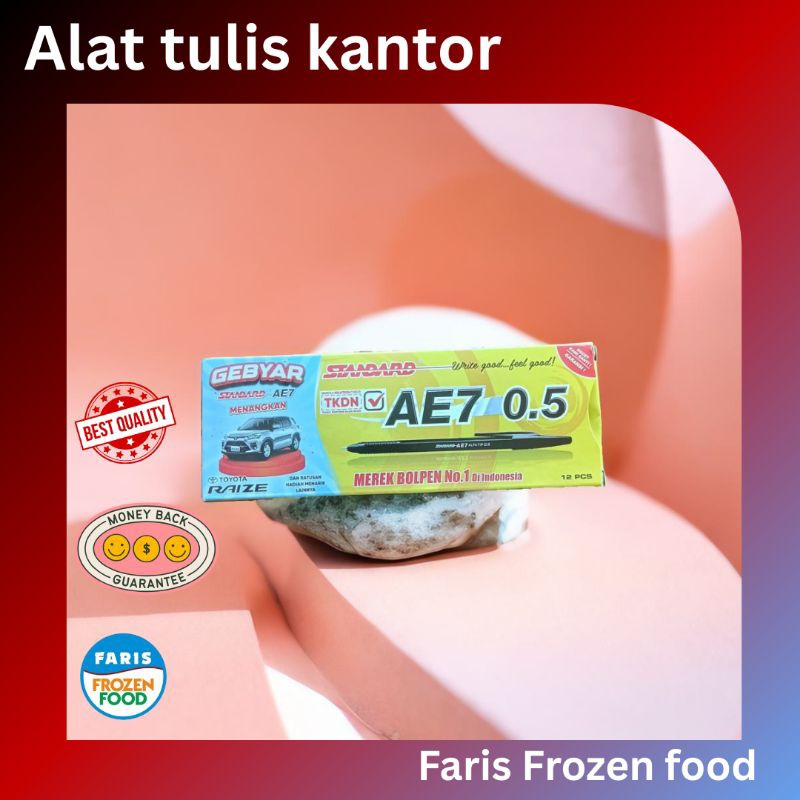 

Pulpen Bolpoin Standard AE7 0.5