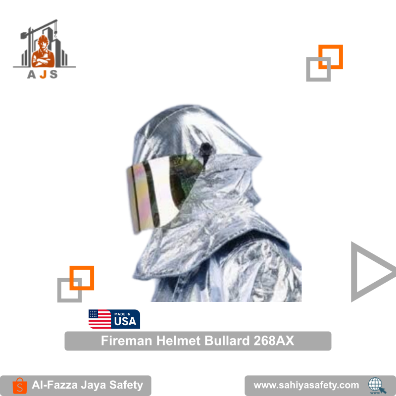 Helem Pemadam Kebakaran Bullard - Fireman Helmet Bullard 268AX