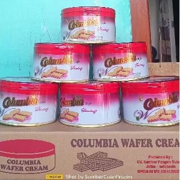 

Columbia Wafer Cream 220g (KARTONAN)