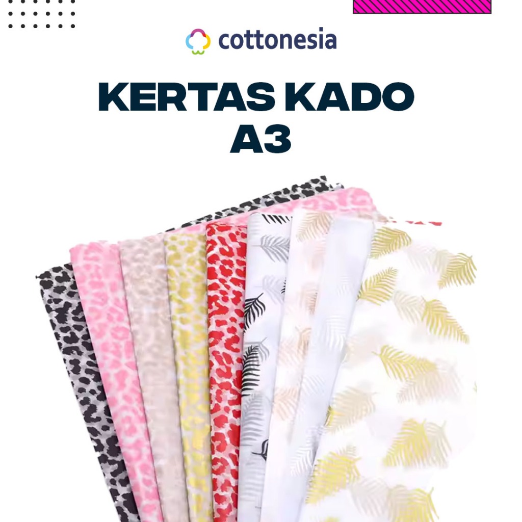 

Kertas Kado Custom Desain A3 Muka Wajah I Gift paper gift wrapping cetak kertas kado Murah